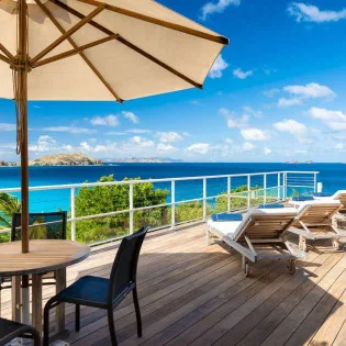 0 vacation rental photo St Barthelemy WV TCK Villa Tichka St Barts Villa TCKdek08 desktop SBP