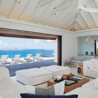 4 vacation rental photo St Barthelemy WV CAA Villa Cap Azul St Barts Villa CAAliv02 desktop SBP