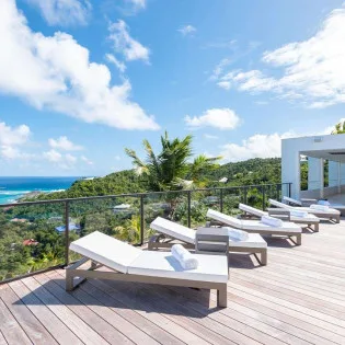  vacation rental photo St Barthelemy WV ECL Villa Eclipse St Barts Villa ECLdek01 desktop SBP