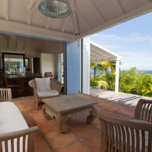  vacation rental photo St Barthelemy WV FAB Villa Fabrizia St Barts Villa fabdek04 desktop SBP