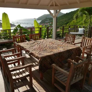  vacation rental photo St Barthelemy WV FAB Villa Fabrizia St Barts Villa fabdek03 desktop SBP