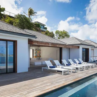  vacation rental photo St Barthelemy WV CAA Villa Cap Azul St Barts Villa CAAdek01 desktop SBP