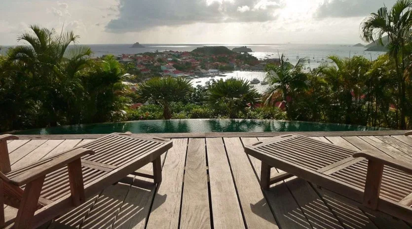  vacation rental photo St Barthelemy WV FAB Villa Fabrizia St Barts Villa fabdek02 desktop SBP