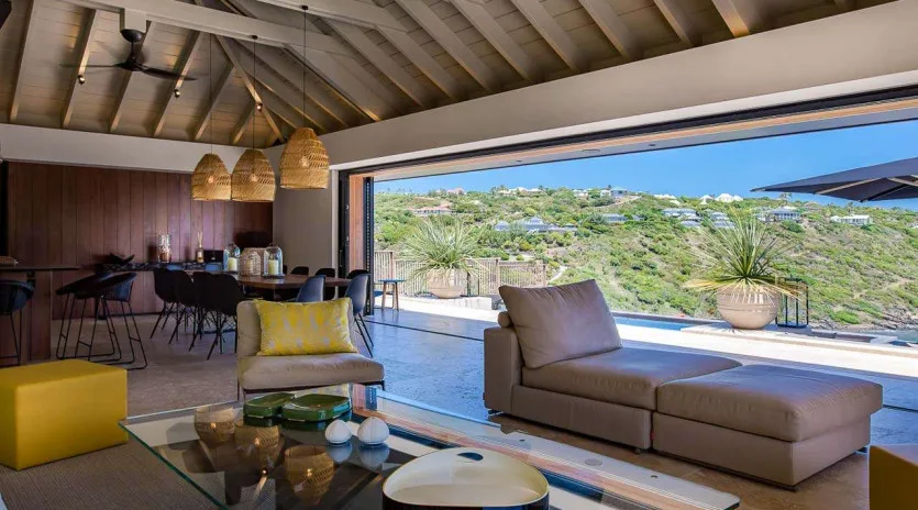 0 vacation rental photo St Barthelemy WV BLK Villa Blackstone St Barts Villa blkliv03 desktop SBP