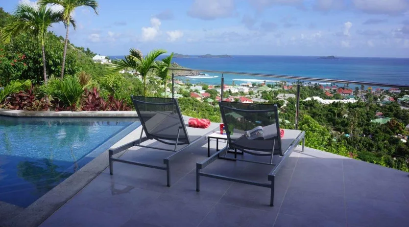  vacation rental photo St Barthelemy WV CLR Villa Claire St Barts Villa clrviw01 desktop SBP