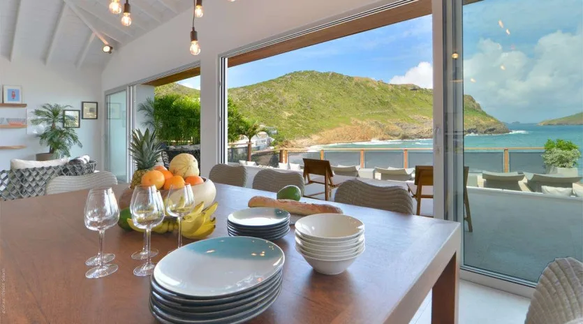  vacation rental photo St Barthelemy WV ABR Villa Pelican St Barts Villa abrdin03 desktop SBP