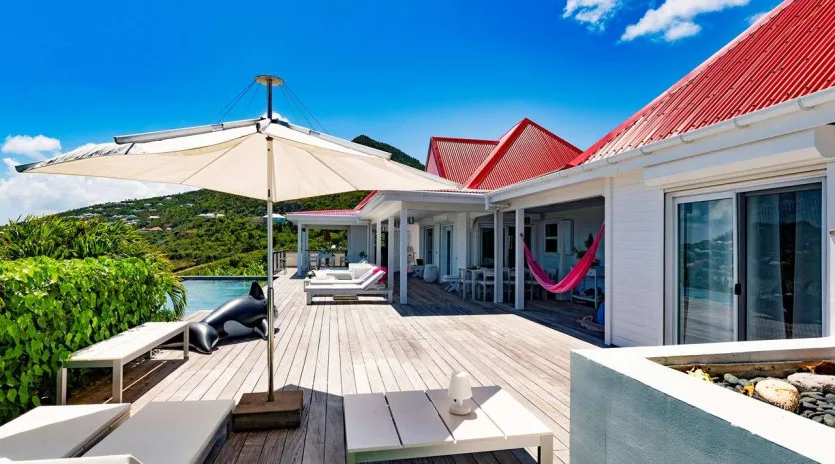  vacation rental photo St Barthelemy WV SBM Villa Villa Minou St Barts Villa SBMdek03 desktop SBP