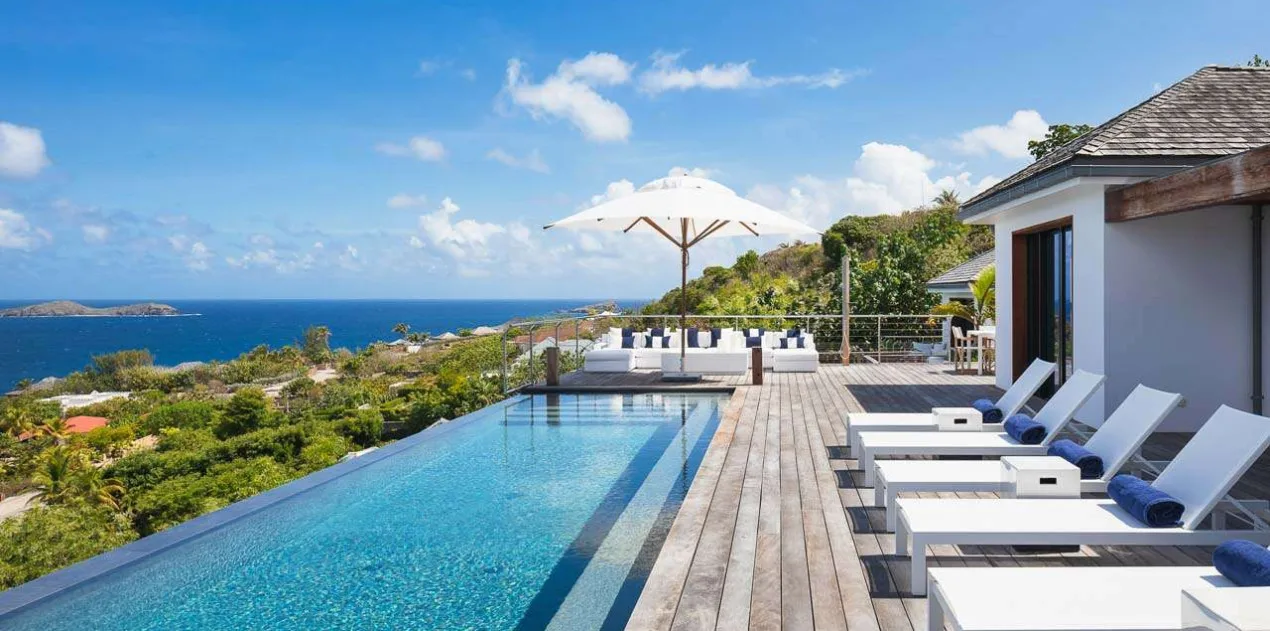 vacation rental photo St Barthelemy WV CAA Villa Cap Azul St Barts Villa CAApol01 desktop SBP