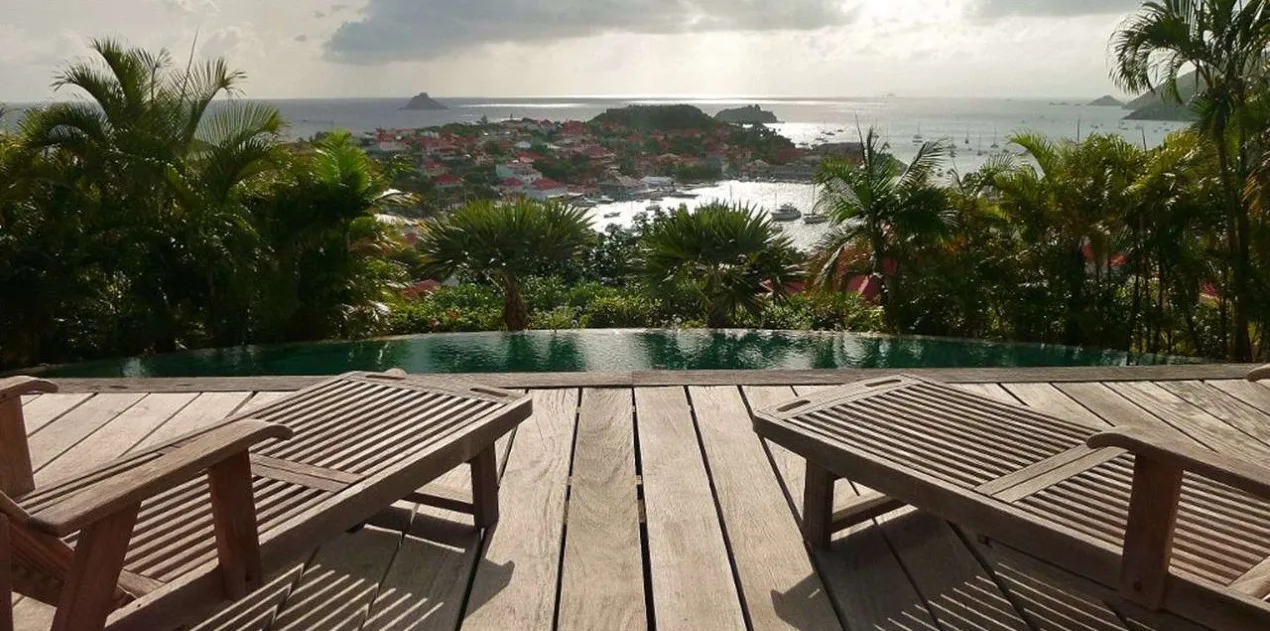 vacation rental photo St Barthelemy WV FAB Villa Fabrizia St Barts Villa fabdek02 desktop SBP